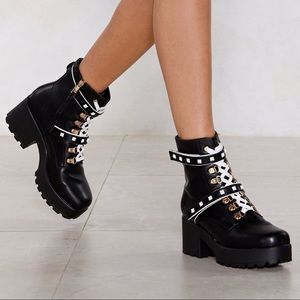 Nasty Gal Chunky Boot
